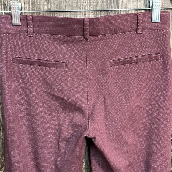 Betabrand Purple/Maroon Heathered Yoga Dress Pant Small Petite - Picture 4 of 4
